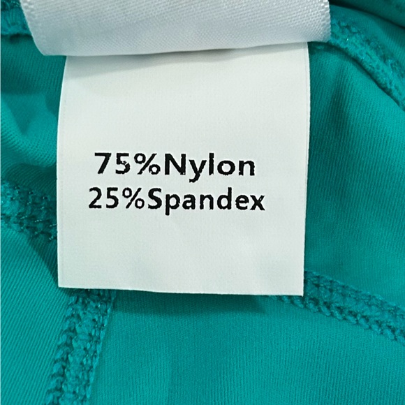 Queen of Sparkles Teal Spandex Shorts - Picture 4 of 4